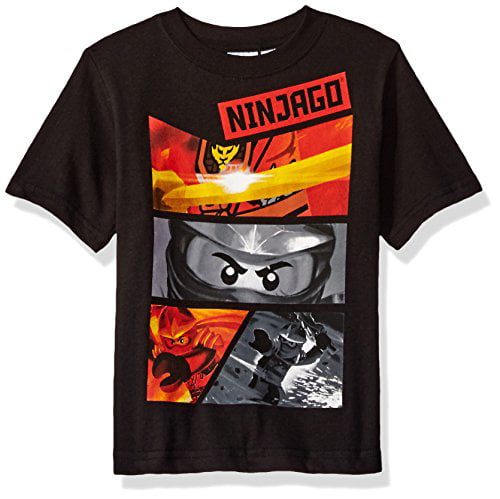 LEGO Ninjago Boys Kids Size 4 Red T Shirt NEW 