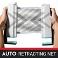thumbnail image 4 of Franklin Sports Portable Ping Pong Net Set with Table Tennis Paddles + Balls, 4 of 9