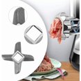 thumbnail image 2 of Meat Grinder Blade Stainless Steel Mincer Blade Knife Cutter Replacement for Grinders(#5), 2 of 8