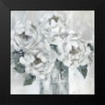 thumbnail image 2 of Robinson, Carol 15x15 Black Modern Framed Museum Art Print Titled - Shaded Peonies, 2 of 5
