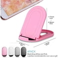 thumbnail image 2 of Cell Phone Stand, 7 Pack Adjustable Desk Phone Holders, Multi-Angle Desktop Cell Phone Stand,  Foldable Universal Cell Phone Holder for iPhone/iPad /Samsung Galaxy/Tablet and more, 2 of 6