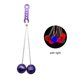 thumbnail image 4 of Clacker Ball Juguetes para niños y adultos (morado con luz), 4 of 4