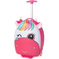 thumbnail image 1 of OLAKIDS Valise pour Enfants, Valise à Roulettes 16 Pieds' pour Filles Garçons avec Roues Pivotantes à LED, Chariot de Voyage Rigide pour Tout-Petits, 1 of 9