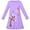 Purple Butterfly, variant on Girls Dress Blue Long Sleeve Heart Pocket Striped Casual Cotton 4 Years
