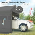 thumbnail image 2 of Outdoor 10’ x 20’ Carport Tent Car Ports Party Tent Heavy Duty Portable Car Garage Tent,Gray, 2 of 8