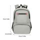 thumbnail image 5 of Minnieouse Mochila Térmica Para Picnics Equipada Con Cable De Datos Y Mochila Para Auriculares Bolsa Impermeable Para Hombres Mochilas Gris claro, 5 of 6