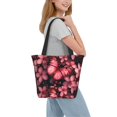 thumbnail image 2 of Balery pink butterfly Bolsa de Hombro con Diseño, Bolsa Grande y Duradera, Bolsa Versátil para Compras, 2 of 6
