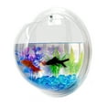 thumbnail image 2 of Wall Hanging Fish Tank Acrylic Fish Bowl Hanging Decorative Container, 2 of 7