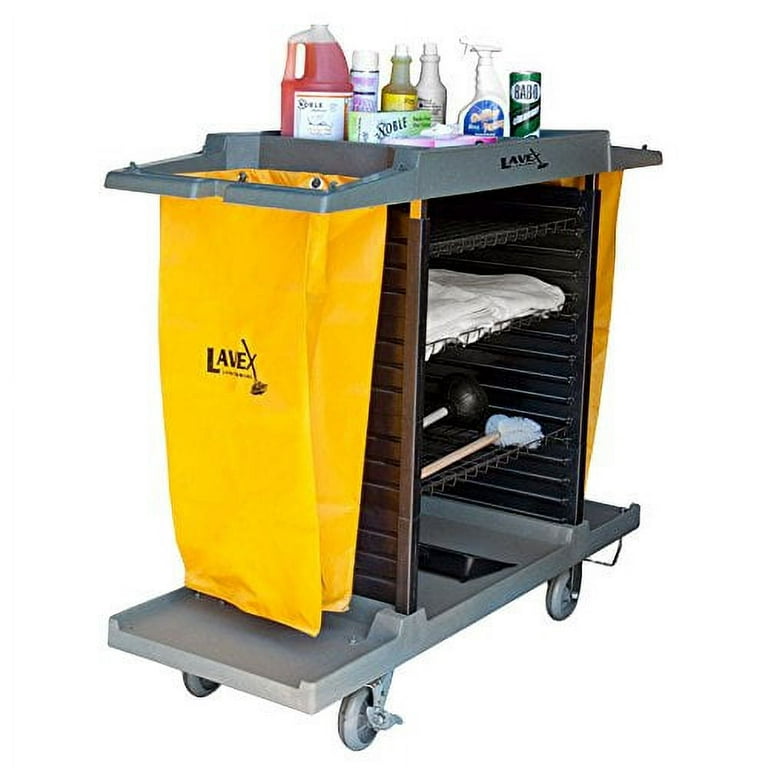 Lavex Mat Transport and Wash Cart