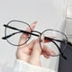 thumbnail image 4 of Gafas de miopía para mujer con lentes planas antiluz azul y montura para cámara, 4 of 5