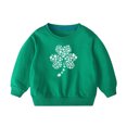 thumbnail image 4 of Oxodoi Girls Easter Basic Sweatshirt Crew Neck Long Sleeve Sweatshirt Casual Loose Sweatshirt, 4 of 5