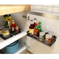 thumbnail image 4 of Space-Saving Wall Spice Rack, 40*12*5.5cm, Black, 4 of 5