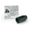 thumbnail image 2 of Gorilla Automotive 71631NBC Acorn Black Chrome Wheel Locks (12mm x 1.50 Thread, 2 of 4