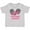 AC-Heather Grey, variant on Inktastic Pink Future Racer Boys or Girls Baby T-Shirt