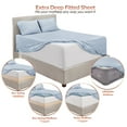 thumbnail image 6 of 6 Piece Bed Sheets Set- Hotel Luxury Extra Deep Sheets, 39 Colors, 16"- 24" Deep, 6 of 16