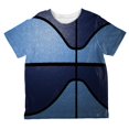 thumbnail image 1 of Championship Basketball Navy & Light Blue All Over Toddler T Shirt, 1 of 2