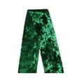 thumbnail image 5 of INSPIRE CHIC Women's Vintage Velvet Skinny Scarf Neckerchief Hairband Waistband Dark Green S, 5 of 6