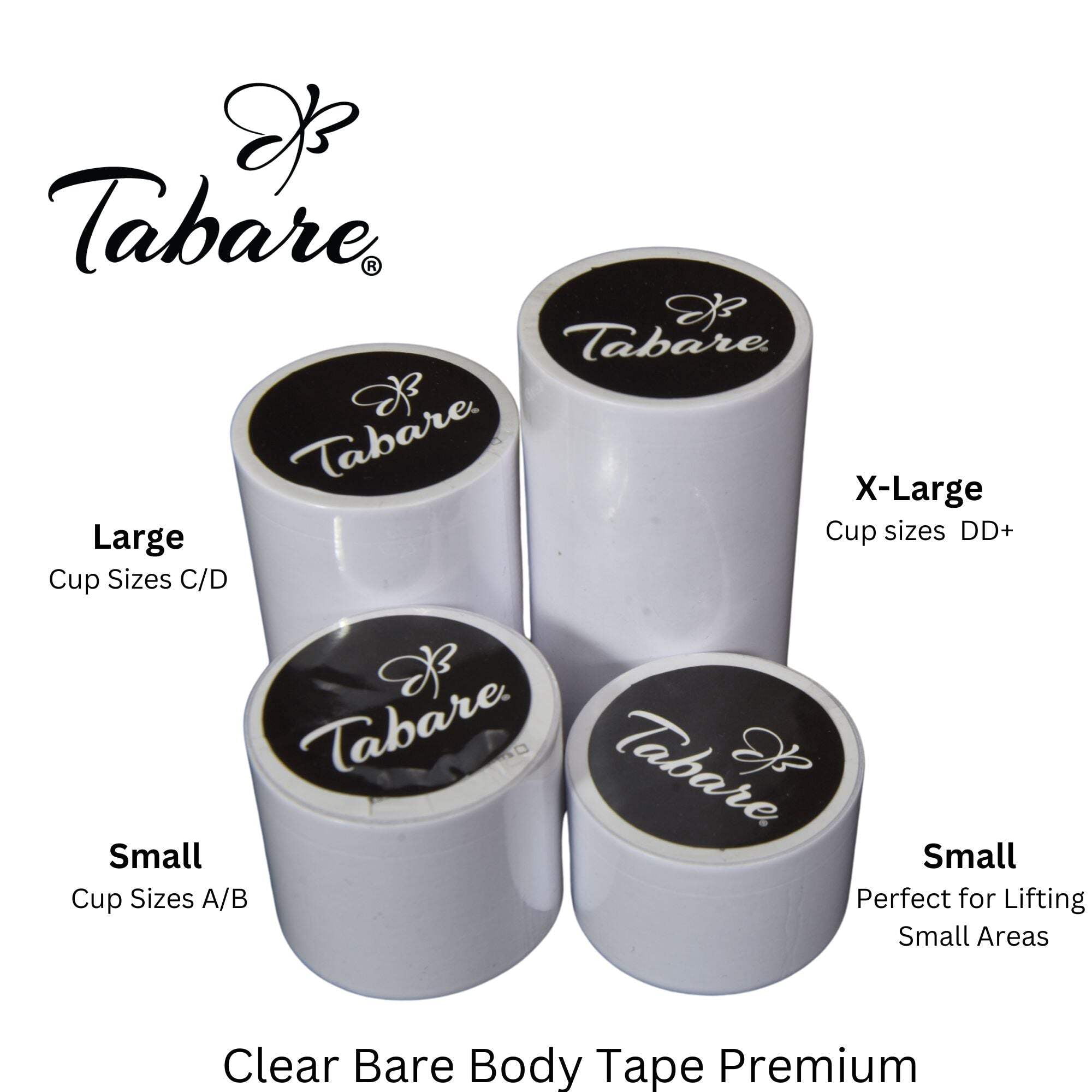 Tabare Clear Bare Body Tape Premium