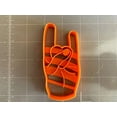 thumbnail image 3 of I Love You Sign with Heart Imprint Cookie Cutter- Fast Shipping - Sharp Edges - Exceptional Quality, 3 of 5