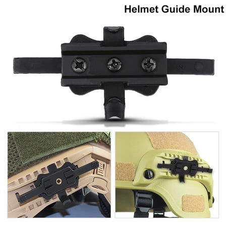Helmet Rails Camera Helmet Camera Mount, Helmet Rail Adapter, Durable Lightweight Fast ...