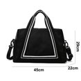 thumbnail image 2 of Nuevo equipaje portátil de gran capacidad, tela Oxford, separación de ropa seca y húmeda, bolsa de fitness de viaje, 2 of 6