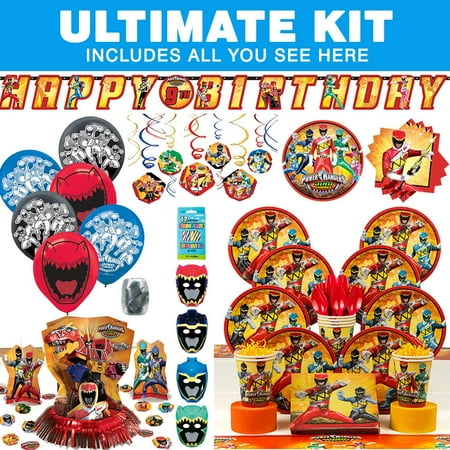 Power Rangers Dino Charge Birthday Party Ultimate Tableware Kit