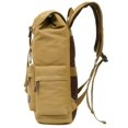 thumbnail image 4 of Upgrade Your Style with this Trendy Men's Vintage Canvas Backpack - Large Capacity & Breathable!, 4 of 5