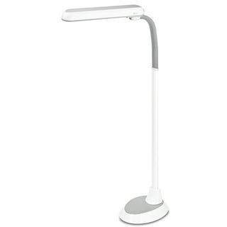 OttLite Standing Floor Lamp with Adjustable Neck, Pivoting Shade Multiuse  Lamp - 36w Compact Fluorescent Lamp for Bright Natural Daylight - Modern  Home Decor, for Living Room, Reading, Dorm & Office 