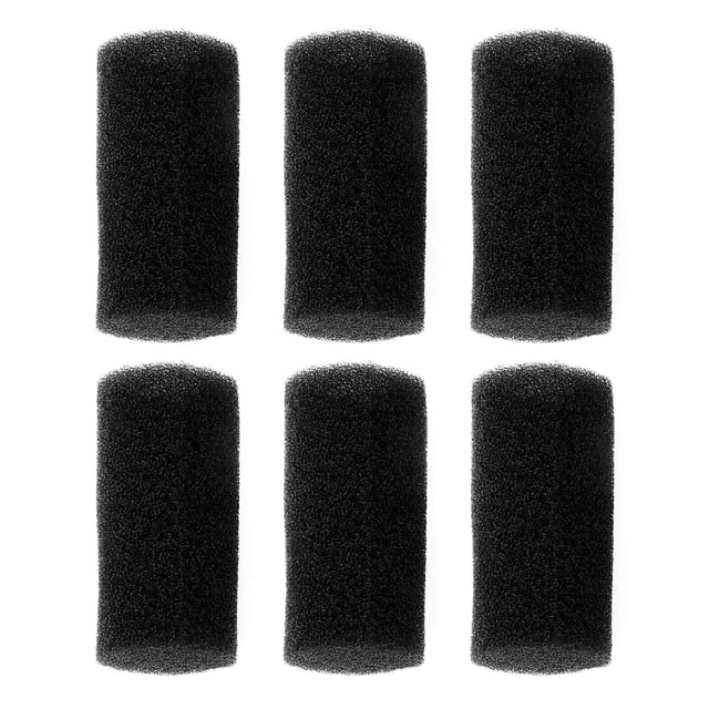 EeaseMX 6 rollos de esponja para prefiltro de acuario, cartuchos de repuesto (22 mm)