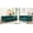 Green, variant on Adibah Velvet Chesterfield 2 Pieces Living Room Set