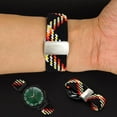 thumbnail image 3 of HAHDAXIA Braided Nylon Elastic Watch Bands for Google Pixel Watch 2 / Pixel Watch, Loop Soft Stretchy Sport Wristband Strap with Magnetic Closure for Google Pixel Watch, 3 of 6