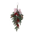 thumbnail image 3 of Corona Navideña Colgante Macarena Árbol al Revés Decoración para Fiestas Navideñas Tamaño: 22 cm x 55 cm, 3 of 8