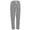Grey, variant on Men's Casual Slim Fit Leather Label Cropped Pants Solid Color Casual Pocket Pants Sock, Size S