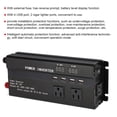 thumbnail image 4 of Inversor para Automóvil, 4000W 12V A 110V Convertidor De Inversor De Corriente para Automvil con Pantalla LCD Puerto USB Convertidor De Puertos para Encendedor De Cigarros Ecomeon no, 4 of 5