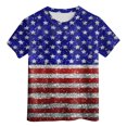 thumbnail image 4 of Gerichy Boys Tshirts,Boys 4th of July Shirt Toddler Kids Baby Boys Girls Cars Print Short Sleeve Crewneck T Shirts Tops Tee Clothes For Children, 4 of 5