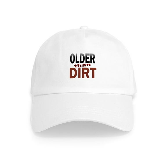 CafePress - Older Than Dirt Cap - Adjustable 100% Brushed Unisex Casual Cotton Baseball Cap, Beige, 1