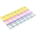 thumbnail image 1 of Glaciersei Weekly Pill Organizer 3 Times A Day 7 Day Pill Box Holder, 1 of 5