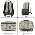 thumbnail image 4 of HUIACONG Camouflage Fish Print Kids Backpack Water Resistant Lightweight Multi Pockets Adjustable Cushioned Shoulder Straps for Boys Girls Elementary Students Daily Use Travel, 4 of 7