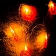 thumbnail image 4 of Halloween Lights String 40 LED Lights Outdoor Decoration for Party for Indoor Outdoor Decorations,Pumpkin Lantern Warm Light, 4 of 5