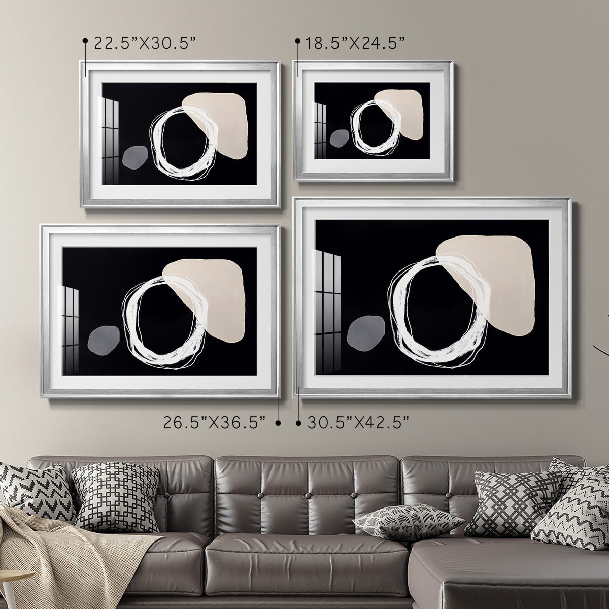 Simply Stated III Premium Framed Print - Ready to Hang