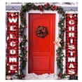 thumbnail image 2 of VerPetridure Christmas Curtain Decoration Door Hanging Painting Hanging Flag Decoration, 2 of 3