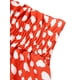 thumbnail image 5 of VISgogo Falda para Mujer, Floral/Punto/Estampado de Leopardo Volante Dobladillo Cintura Alta Falda Midi Femenina con Bolsillos Laterales VISgogo moda, 5 of 9