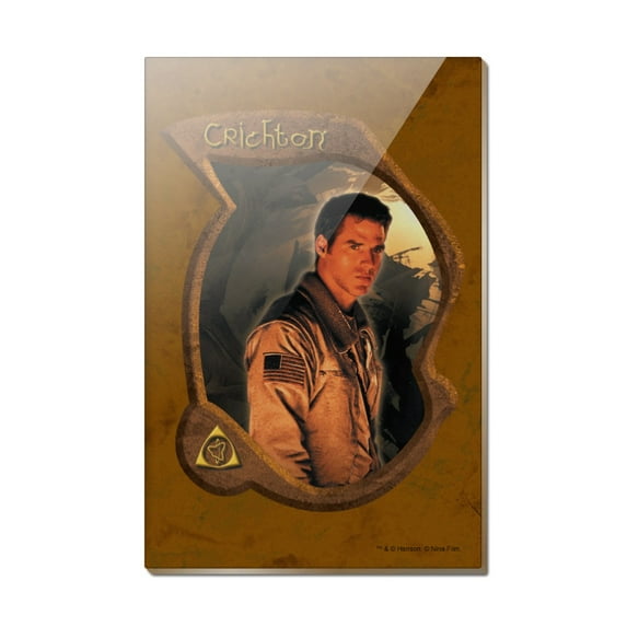 Farscape John Crichton Rectangle Acrylic Fridge Refrigerator Magnet
