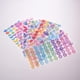 thumbnail image 4 of Set de 8 hojas con 8 estilos de pegatinas autoadhesivas láser. Pegatinas autoadhesivas surtidas. Mini pegatinas diarias para scrapbooking y manualidades., 4 of 7