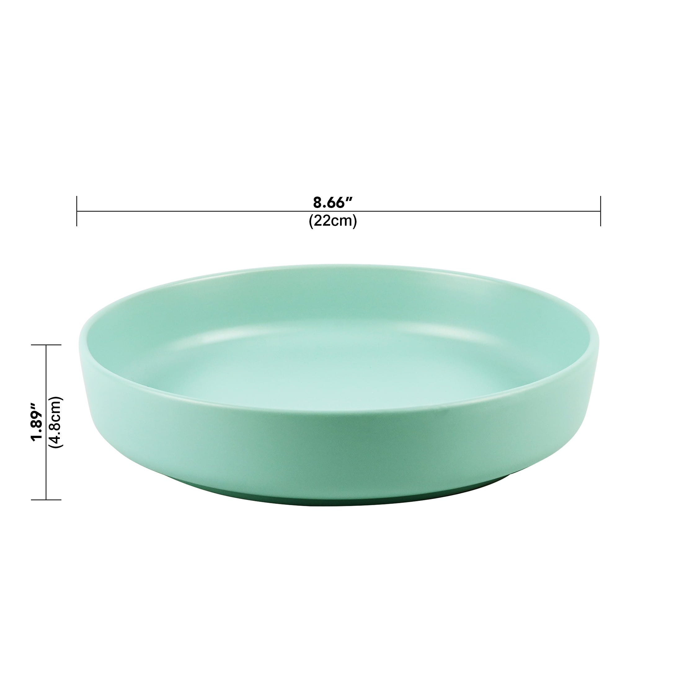 Mainstays Alessandra Mint Stoneware Dinner Bowl