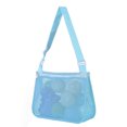 thumbnail image 1 of Bolsa de almacenamiento de juguetes para niños, bolsa de playa de viaje, bolsa de red de playa con perspectiva hueca, bolso de hombro, 1 of 5
