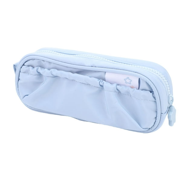 Estuche Para Lápices, Diseño De Cordón Con Costuras Reforzadas, Estuche Para Lápices De Apertura Amplia Para La Escuela Y La Oficina