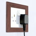 thumbnail image 4 of ELAYARD 1 Set Kids Light Switch Cover Light Brown Rustic Charm For Hotel Staff, 4 of 6