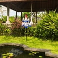 thumbnail image 6 of EGYMEN Sailboat Windmill, Outdoor Decorative Sailboat Wind Spinner For Garden, Garden Sailboat Wind Ornament For Courtyard Decor, Metal Sailboat Wind Decoration For Yard, 6 of 8