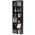 thumbnail image 3 of Easoger 6-Tier Tall Narrow Bookcase for Home Office, Black, 3 of 8
